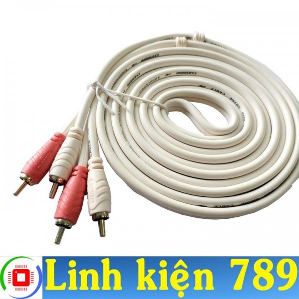  Dây Jack AV ra AV loại 5 ( dài 3m )